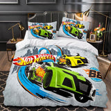 Hot Wheels Cosplay Bedding Set Duvet Cover Quilt Bed Sheets Sets Gifts - EBuycos