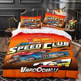 Hot Wheels Cosplay Bedding Set Duvet Cover Quilt Bed Sheets Sets Gifts - EBuycos