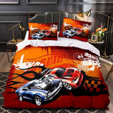 Hot Wheels Cosplay Bedding Set Duvet Covers Quilt Bed Sheets Sets - EBuycos