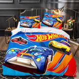 Hot Wheels Cosplay Bedding Set Duvet Covers Quilt Bed Sheets Sets - EBuycos