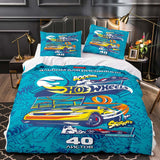 Hot Wheels Cosplay Bedding Set Duvet Covers Quilt Bed Sheets Sets - EBuycos