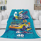 Hot Wheels Blanket Flannel Fleece Blanket - EBuycos