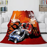 Hot Wheels Blanket Flannel Fleece Blanket - EBuycos