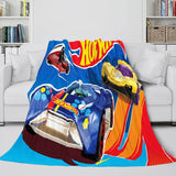 Hot Wheels Blanket Flannel Fleece Blanket - EBuycos