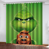 How The Grinch Stole Christmas Curtains Blackout Window Treatments Drapes