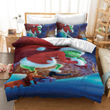 How the Grinch Stole Christmas Cosplay Bedding Set Duvet Cover Sets - EBuycos