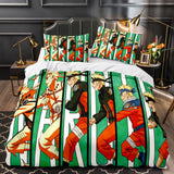 Japan Anime Cosplay Bedding Set Duvet Covers Soft Comforter Bed Sheets - EBuycos