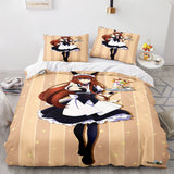Japan Maid Cosplay Bedding Set Quilt Duvet Covers Comforter Bed Sheets - EBuycos