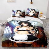 Japan Maid Cosplay Bedding Set Quilt Duvet Covers Comforter Bed Sheets - EBuycos