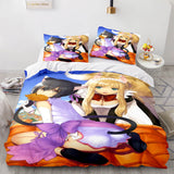 Japan Maid Cosplay Bedding Set Quilt Duvet Covers Comforter Bed Sheets - EBuycos