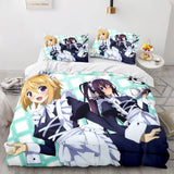 Japan Maid Cute Loli Cosplay Bedding Set Quilt Duvet Covers Bed Sheets - EBuycos