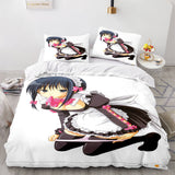 Japan Sexy Lady Maid Cosplay Bedding Set Quilt Duvet Covers Bed Sheets - EBuycos