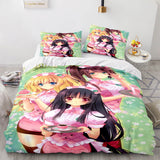Japan Sexy Lady Maid Cosplay Bedding Set Quilt Duvet Covers Bed Sheets - EBuycos