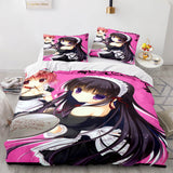 Japan Sexy Lady Maid Cosplay Bedding Set Quilt Duvet Covers Bed Sheets - EBuycos