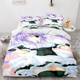 Japan Sexy Lady Maid Cosplay Bedding Set Quilt Duvet Covers Bed Sheets - EBuycos
