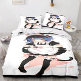 Japan Sexy Lady Maid Cosplay Bedding Set Quilt Duvet Covers Bed Sheets - EBuycos