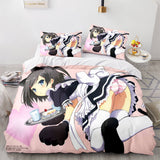 Japan Sexy Lady Maid Cosplay Bedding Set Quilt Duvet Covers Bed Sheets - EBuycos