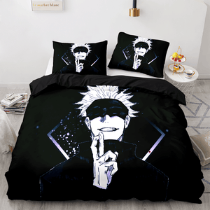Jujutsu Kaisen Cosplay Bedding Sets Duvet Covers Comforter Bed Sheets - EBuycos