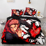 Jujutsu Kaisen Cosplay Bedding Sets Soft Duvet Covers Bed Sheets - EBuycos