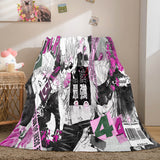 Jujutsu Kaisen Flannel Caroset Throw Cosplay Blanket Comforter Set - EBuycos