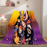 Jujutsu Kaisen Flannel Caroset Throw Cosplay Blanket Comforter Set - EBuycos