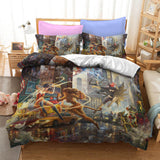 Justice League Batman Superman Bedding Set Duvet Cover Bed Sheets Sets - EBuycos