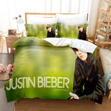 Justin Bieber Cosplay Bedding Set Duvet Cover Comforter Bed Sheets - EBuycos