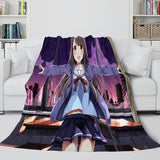Kimi no Na Wa Cosplay Flannel Blanket Throw Comforter Bedding Sets - EBuycos