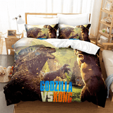 King Kong vs Godzilla Bedding Set Duvet Covers - EBuycos