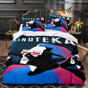 Kinoteka Bedding Set Duvet Cover Quilt Bed Sets - EBuycos