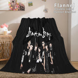 BTS Butter Bangtan Boys Flannel Fleece Blanket - EBuycos
