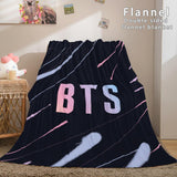 BTS Butter Bangtan Boys Flannel Fleece Blanket - EBuycos
