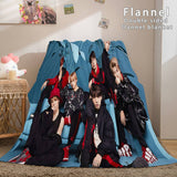 BTS Butter Bangtan Boys Flannel Fleece Blanket - EBuycos