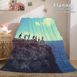 BTS Butter Bangtan Boys Flannel Fleece Blanket - EBuycos