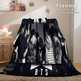 BTS Butter Bangtan Boys Flannel Fleece Blanket - EBuycos
