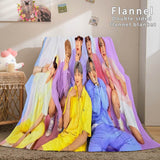 BTS Butter Bangtan Boys Flannel Fleece Blanket - EBuycos
