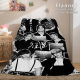 BTS Butter Bangtan Boys Flannel Fleece Blanket - EBuycos
