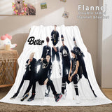 Kpop BTS Butter Cosplay Flannel Blanket Soft Comforter Bedding Sets - EBuycos