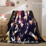 Kpop BTS Butter Cosplay Flannel Blanket Soft Comforter Bedding Sets - EBuycos