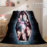 Kpop BTS Butter Cosplay Flannel Blanket Soft Comforter Bedding Sets - EBuycos