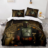 Krrsantan Boba Fett Fennec Shand Trailer Stills Bedding Set Duvet Cover - EBuycos