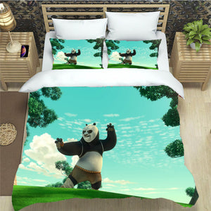 Kung Fu Panda The Dragon Knight Bedding Set Quilt Cover Without Filler
