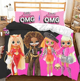 L.O.L Surprise Bedding Set Quilt Duvet Cover Without Filler - EBuycos
