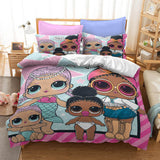 L.O.L Surprise Bedding Set Quilt Duvet Cover Without Filler - EBuycos