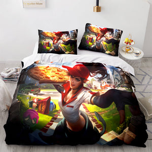 League of Legends Bedding Sets Quilt Duvet Covers Comforter Bed Sheets - EBuycos