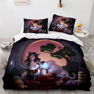 League of Legends Cosplay Bedding Sets Quilt Duvet Covers Bed Sheets - EBuycos