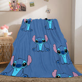 Lilo Stitch 2: Stitch Has A Glitch Flannel Fleece Throw Blanket Set - EBuycos