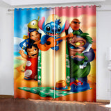 Lilo & Stitch 2 Curtains Blackout Window Drapes