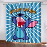 Lilo & Stitch Curtains Blackout Window Drapes