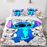 Lilo and Stitch Bedding Set Quilt Duvet Covers Kids Bed Sheets Sets - EBuycos